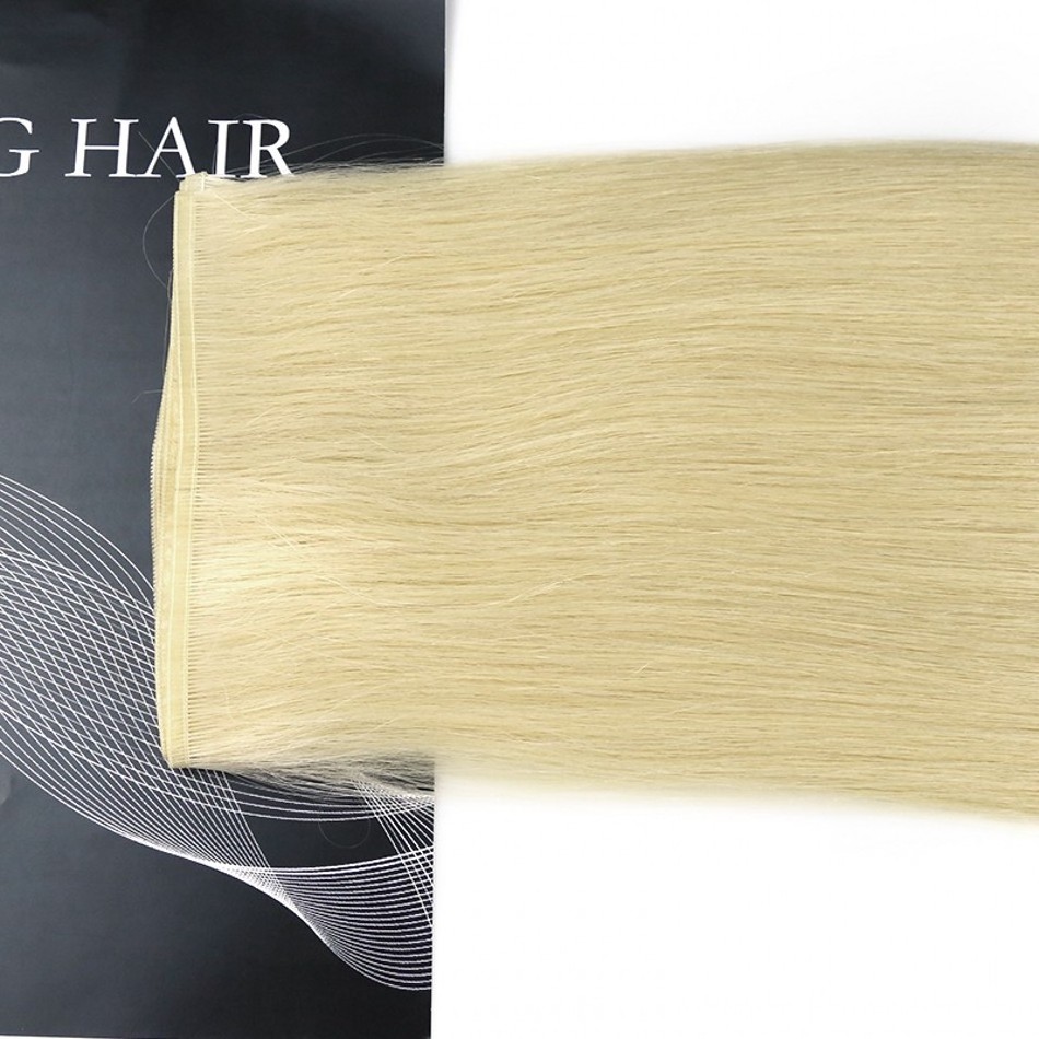 Cheap Factory Double Drawn Seamless Weave Flat Weft Human Hair Remy Human Hair Extensions Pu Flat Hair Weft