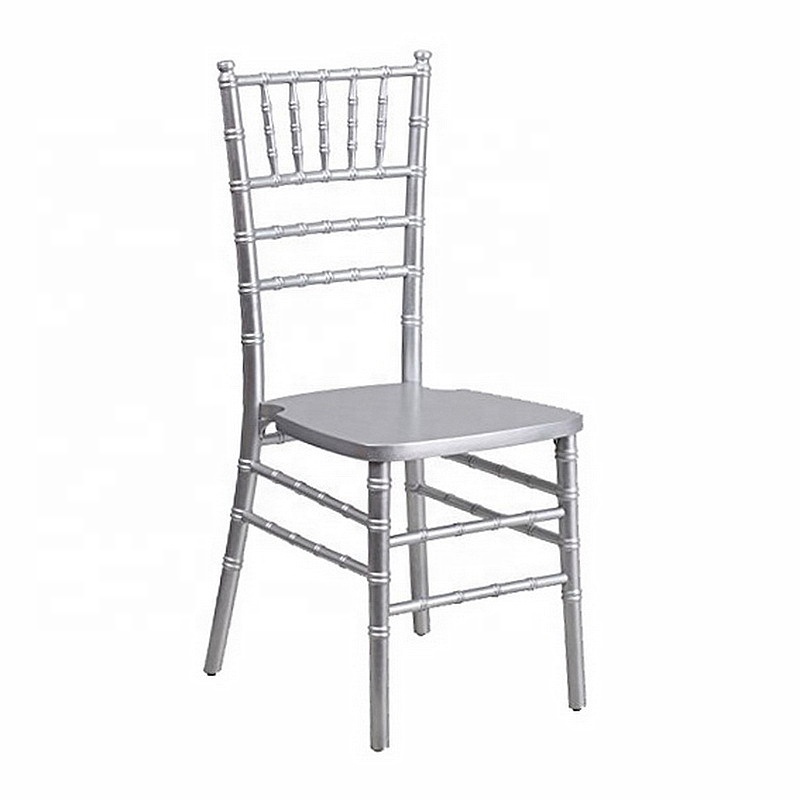 Factory Price silver wooden chiavari chair event wedding chair for sale