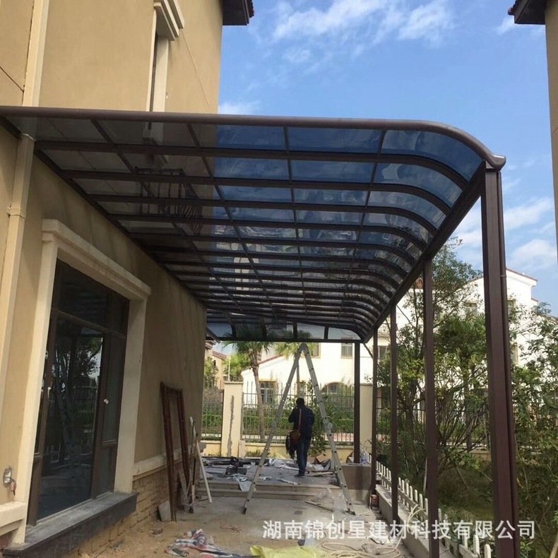 Waterproof Aluminum Canopy Terrace Roof Polycarbonate Canopy Balcony Patio CoverAluminum Canopy