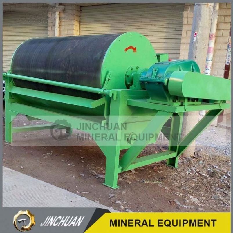 Magnetite iron ore processing plant wet magnetic separator for magnetite