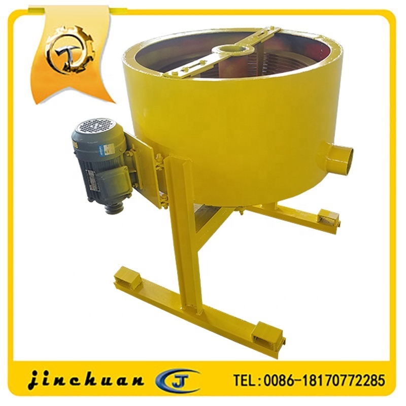 Simple vertical centrifuge for concentrate and refining gold