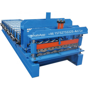 Double Layer Galvanized Glazed Tile Roll Forming Machine Roofing Panel Making Machine