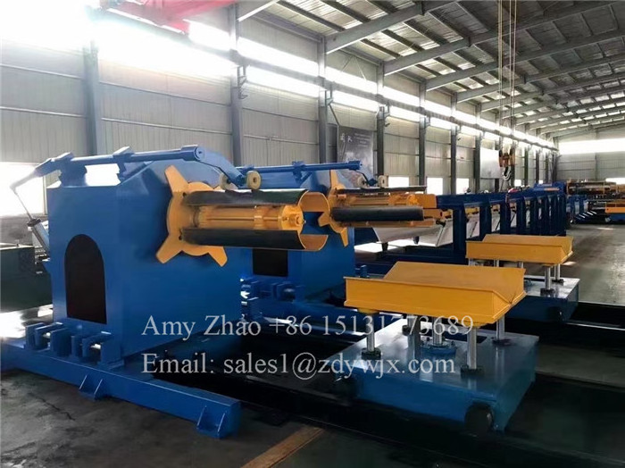 Hydraulic Decoiler Uncoiler Full-automatic uncoiling machine for 5T 10T steel coil