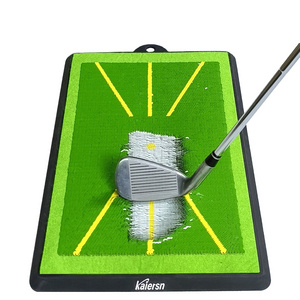 Portable Golf Training Mat for Swing Batting Detection, New Sequin Track Detection Mat Golf Training Aids,Golf Hitting mat