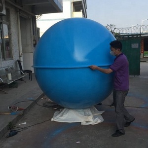 Colored Acrylic Ball, Painted Blue Acrylic Sphere, Large Plastic Ball Professional Factory