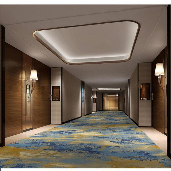 Luxury Hotel Decoration Corridor Hall Carpet Splicing Axminster Carpet 3D Printed Casino Theater Moquette Wall To Wall Carpet