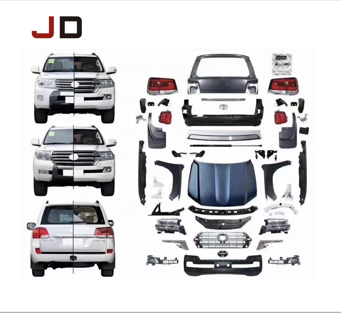 JD AUTO Complete Upgrade kit bumper kit Body Kit for Land Cruiser 200 FJ200 LC200 2016 2020 2021 2022