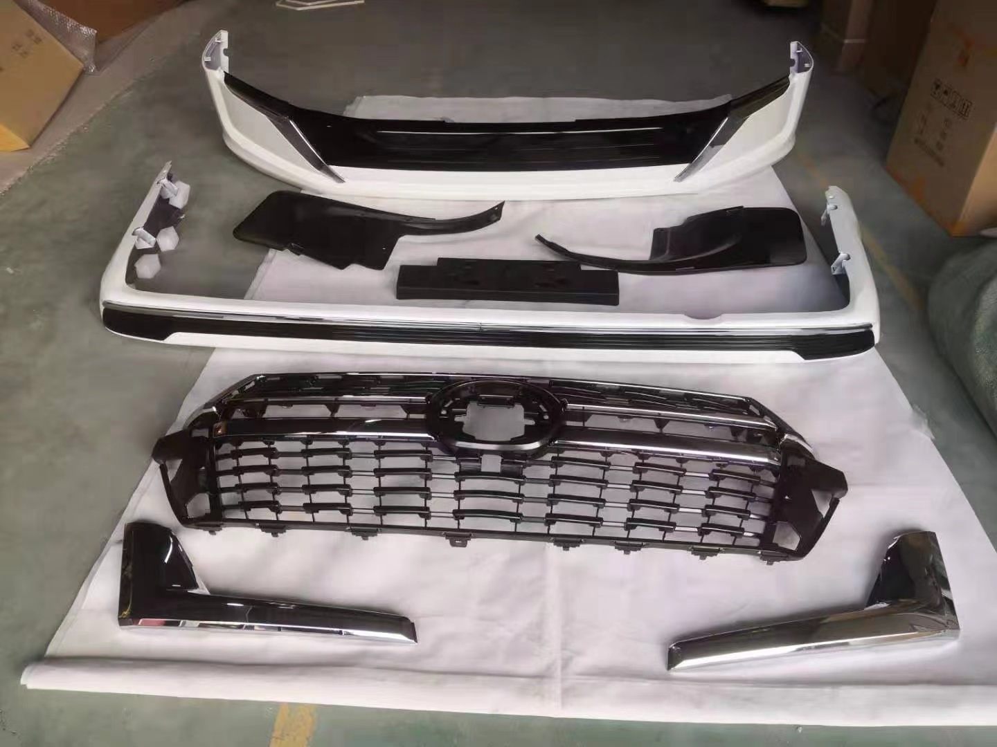 JD AUTO bumper kit body kit for Land Cruiser FJ200 LC200 2020 2021