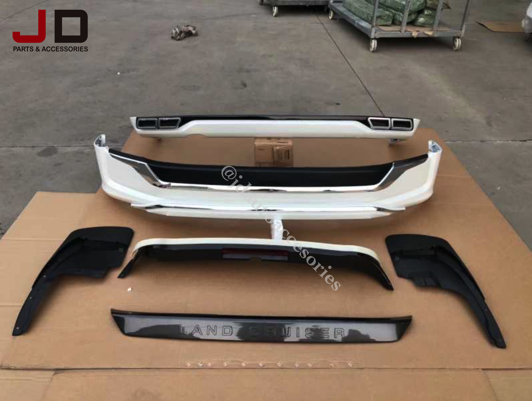 New Body Lip  Body Kit for Land Cruiser 200 FJ200 LC200 2019 2020 GT *S  TR *D