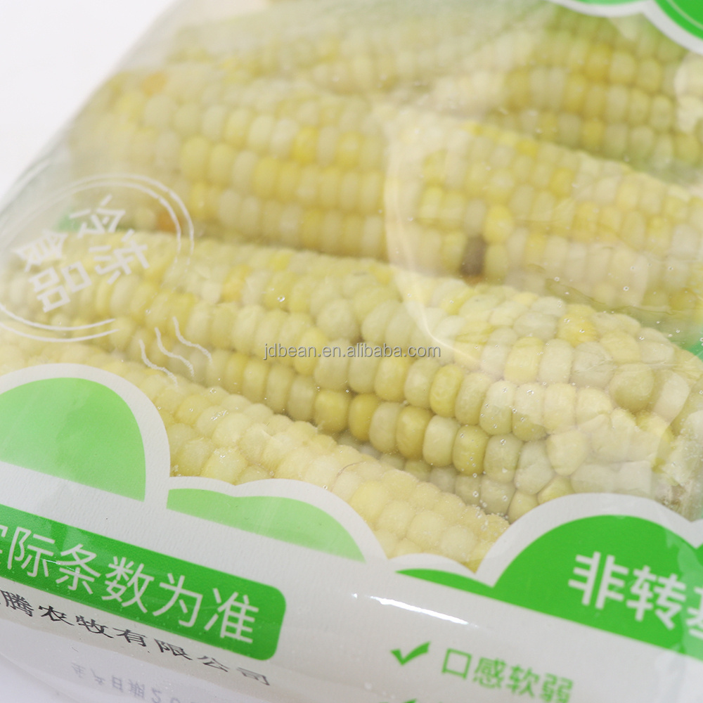 Bulk Price Wanquan Origin High Quality Yellow Black Quick Frozen Boiled Fresh Corn