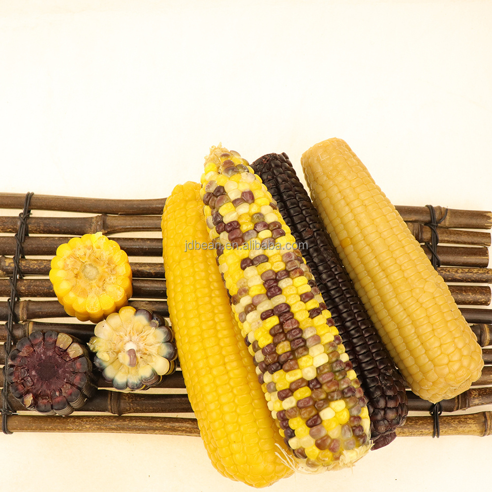 Bulk Price Wanquan Origin High Quality Yellow Black Quick Frozen Boiled Fresh Corn