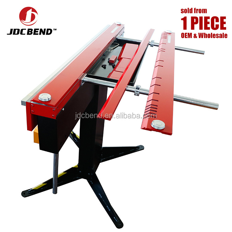 Magnetic sheet metal brake manual bender press brake for plate sheet manufacturer