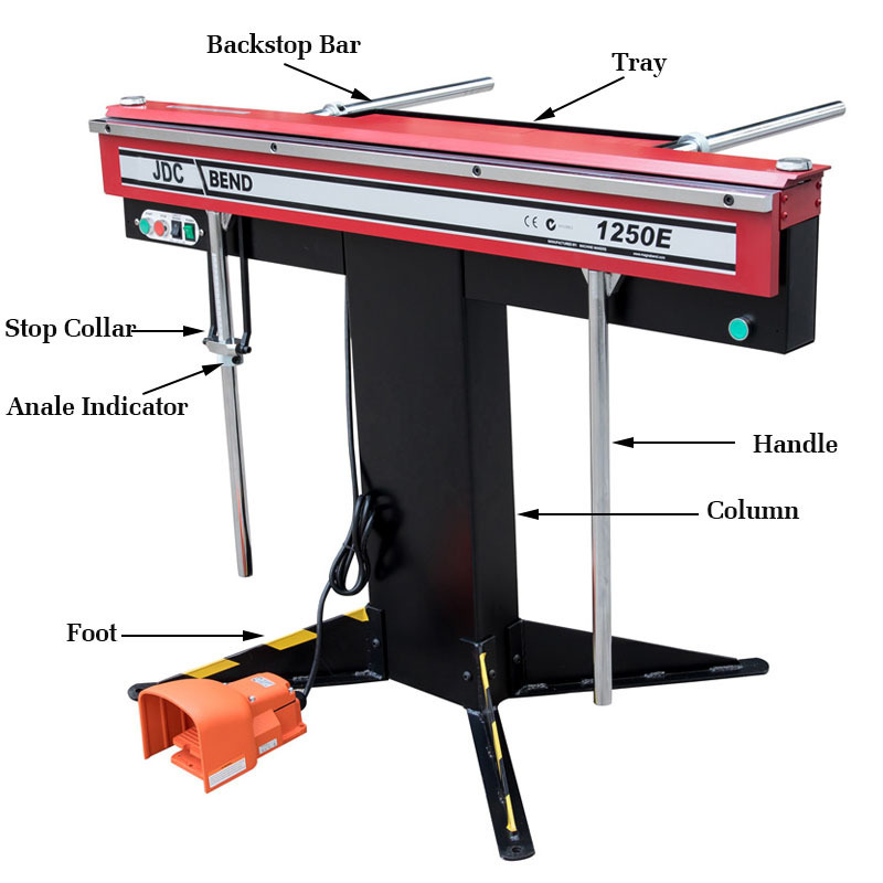 Sheet Metal Hand Brake straight bending and Box Pan brake