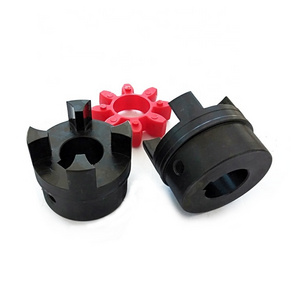 Torsionally flexible Spider star Rotex type Jaw shaft Coupling for machinery