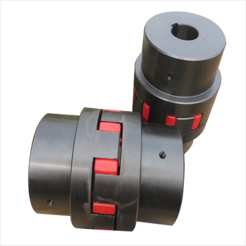 XL star type flexible mechanical jaw clamping shaft coupling for machinery