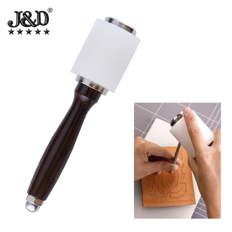 Nylon leather carving hammer DIY handmade craft printing leather carving tool carving hammer