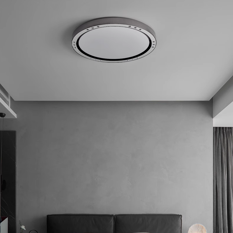 Indoor Simple Design Living Room Bedroom Ceiling Lamp Modern Aluminum Acrylic Round Smart Led Ceiling Lights