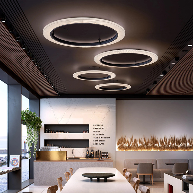 High Quality Home Bedroom Bedside Decorative Wall Light Indoor Modern Simple Round Shape Led Ceiling Mounted Light