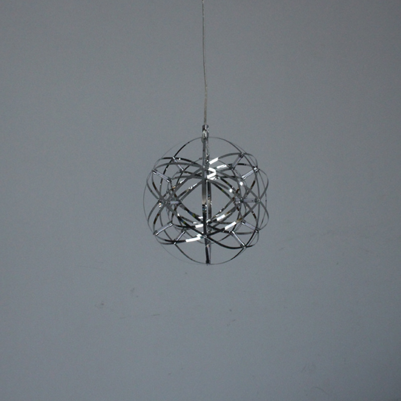 D30cm 18 bulbs LED Star Hanging Light Fixture Dia.30 Large Fireworks Ball pendant light Warm White Ball Shape Lighting