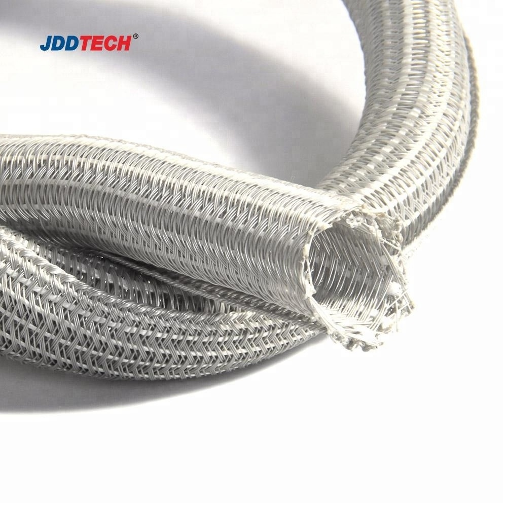 Best selling Rodent Resistant self closing braided Cable Sleeve JDD Expandable Woven Split cable sheathing