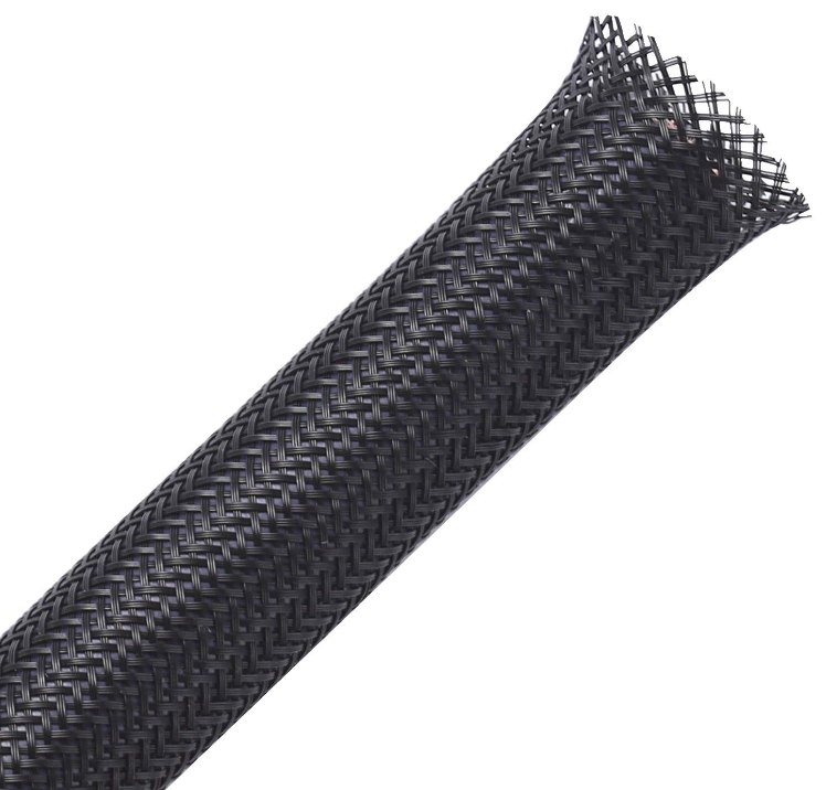 Braided sleeving JDD high flame-retardant expandable cable sleeve diameter 3mm to 76mm wire sleeve supplier