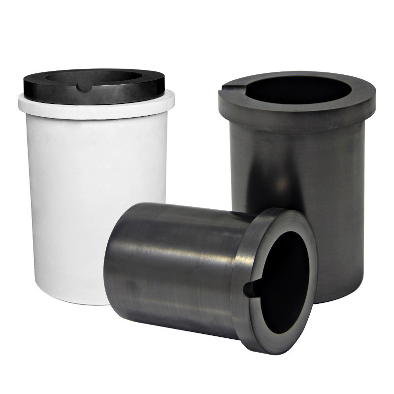 1 to 30kg Graphite Melting Crucible With Ceramic sleeve Set