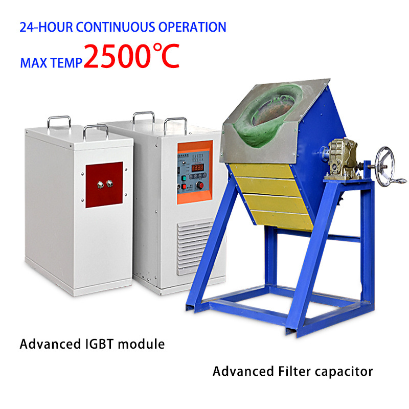 metal melting furnace IGBT induction melting furnace for sale