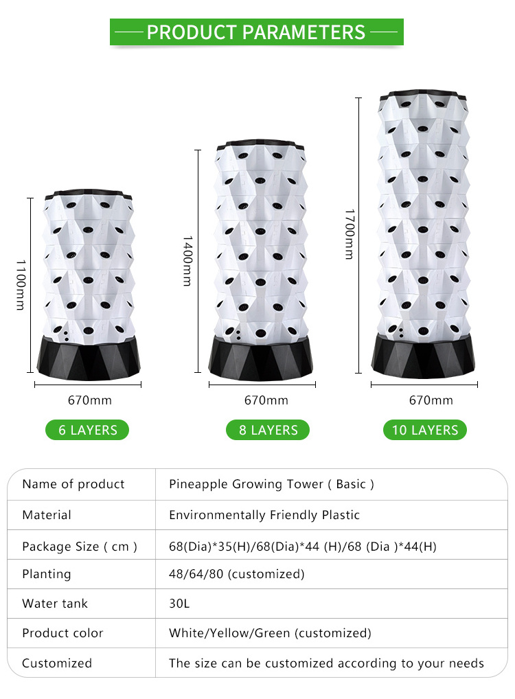 Hydroponic vertical grow tower hydroponic irrigation farming system