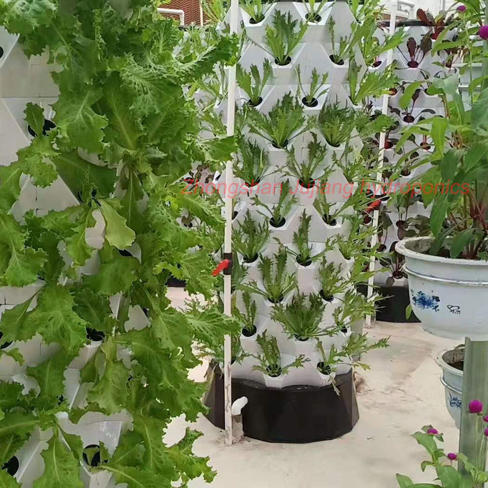 Hydroponic vertical grow tower hydroponic irrigation farming system