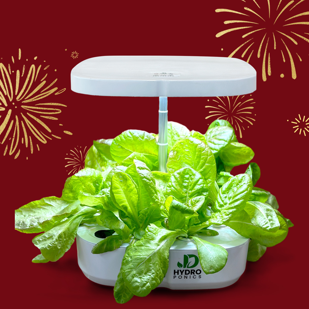 LED Mini Aeroponics Hidroponica Kitchen Counter Top Hydroponic Herb Garden Growing System Indoor Small Smart Electronic Planter