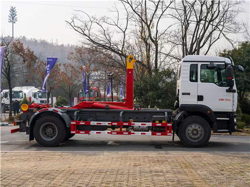 Sinotruk howo hook lift hook arm lifting garbage truck