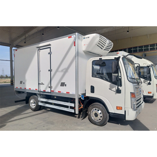 foton small truck mini vehicles transportation reefer box truck