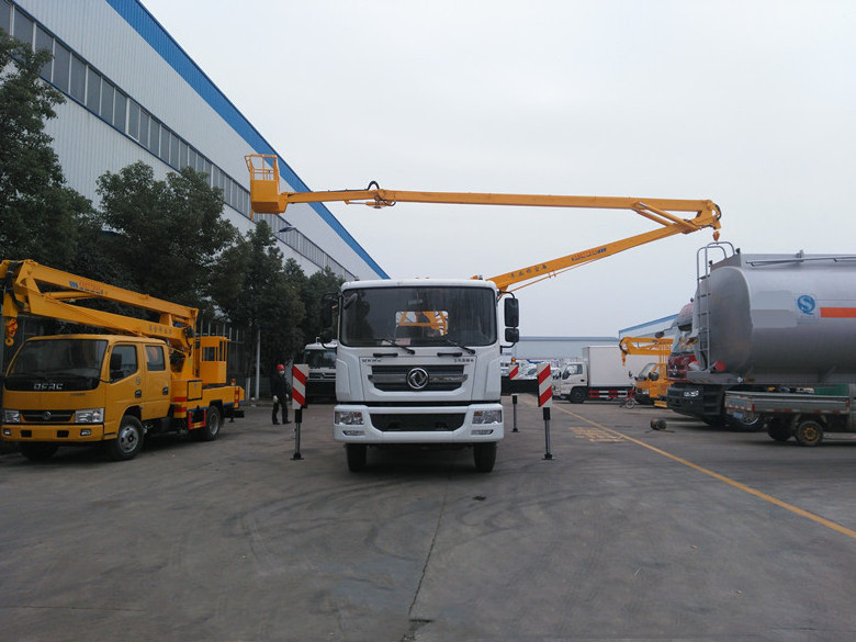 Chinese and European brands bucket truck for sale