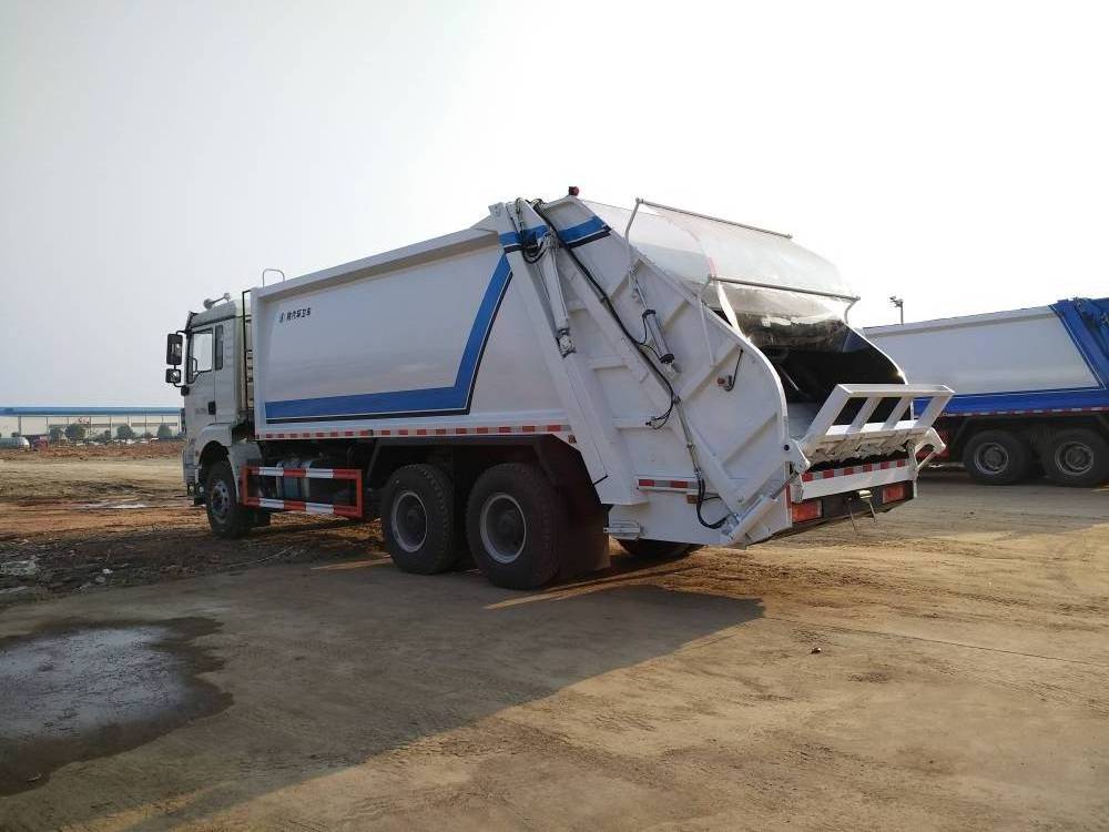 Shancman Brand 30ton loading capacity compactor garbage truck for sale