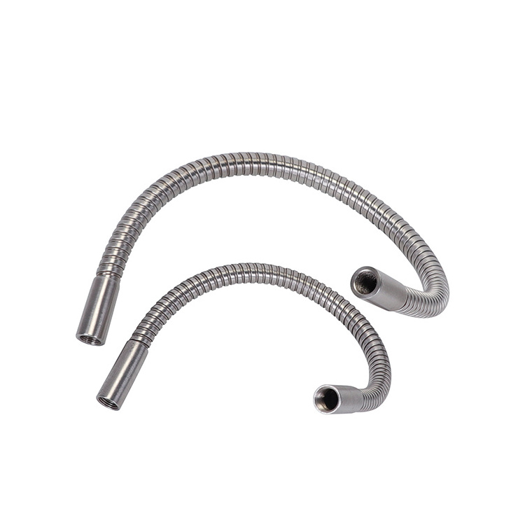 Oem stainless steel goose neck metal flex arm gooseneck lamp tubing pipe flexible gooseneck tube