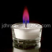 High quality handmade Color flame tealight candle factory