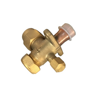 1/4'' 3/8'' 1/2'' 5/8'' 3/4'' 7/8'' Brass Stop valve for Refrigeration