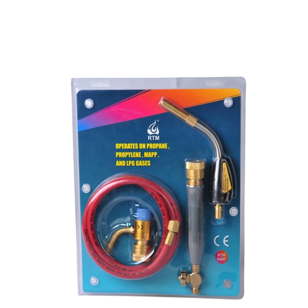 Deluxe Manual Lighting Snake Torch RTM 1S660T for Soft Soldering and Brazing of Copper