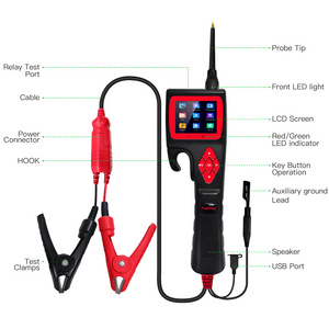 Automotive circuit tester 9V-30V DC tool power supply probe polarity detection tool short circuit tester diagnostic tool