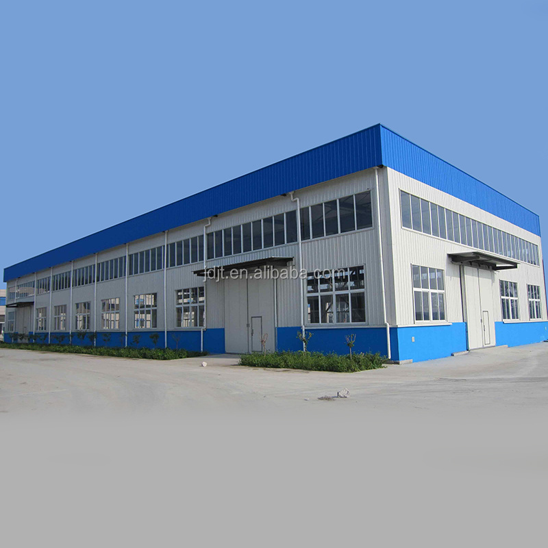 Chinese hot sale Cheap Prefabricated Warehouse With Steel Structures accept Customized control all parts