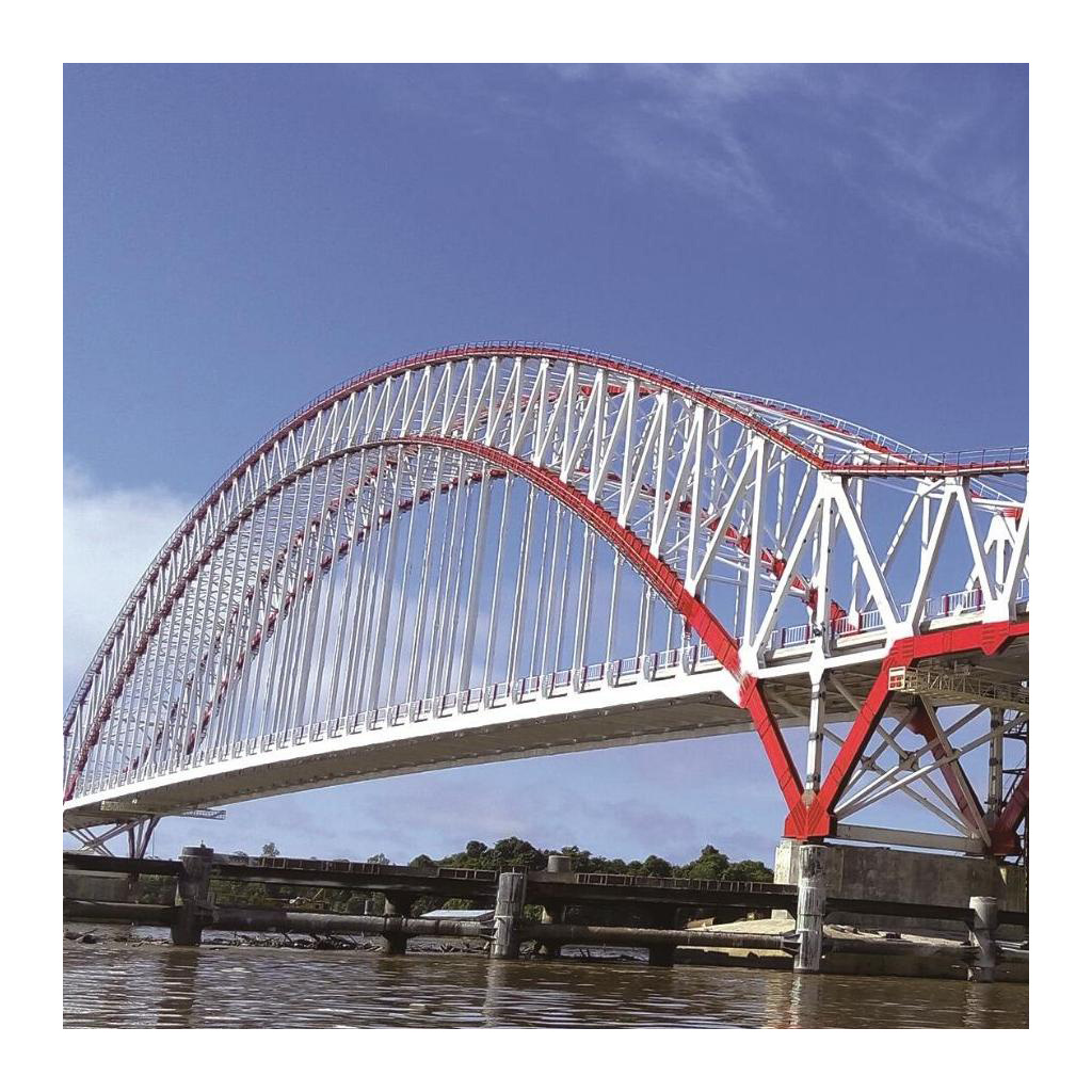 Professional manufacturer of low-cost prefabricated building steel structure bridge/pedestrian bridge