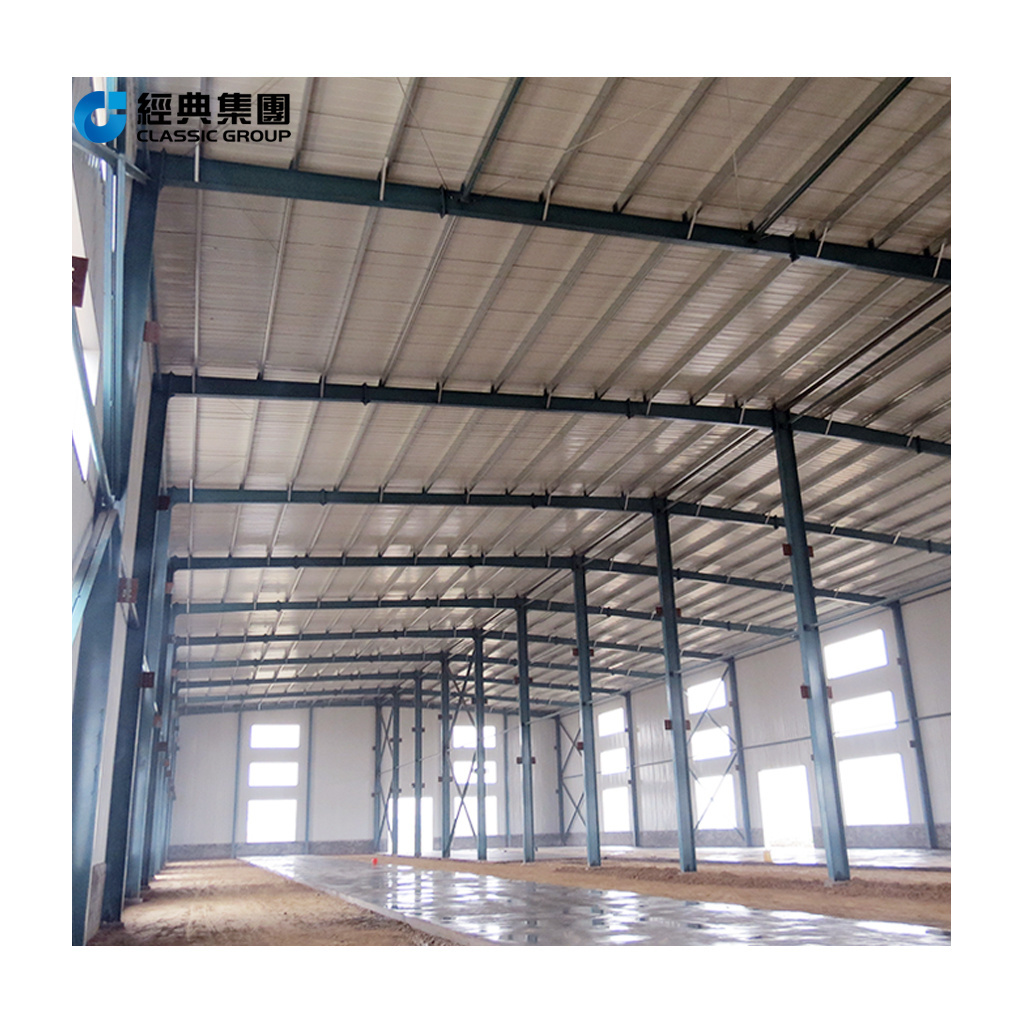 Light steel structure building workshop Building prefabricated construction design for industrial prefabricated warehouse