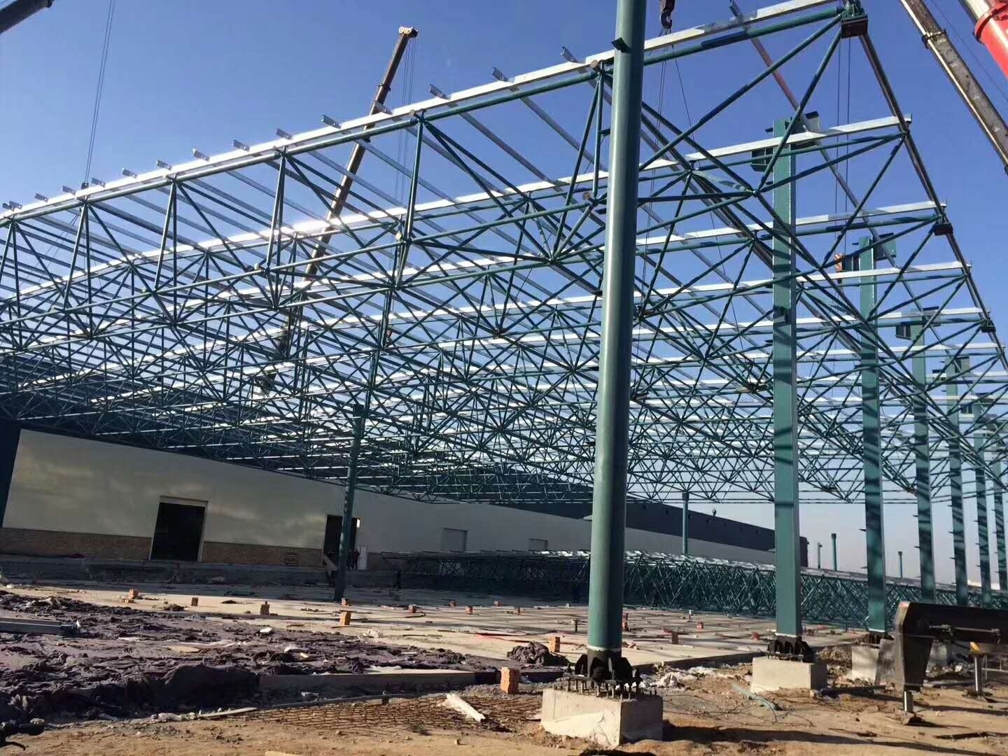 Galvanized Metal Building Prefabricated Steel Structure Warehouse