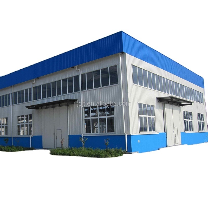 Chinese hot sale Cheap Prefabricated Warehouse With Steel Structures accept Customized control all parts