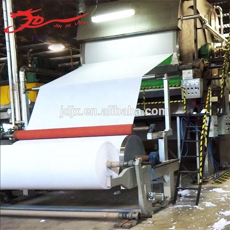 2400mm Tissue Paper Jumbo Roll Making Machine Tissue Paper Product Production Equipment