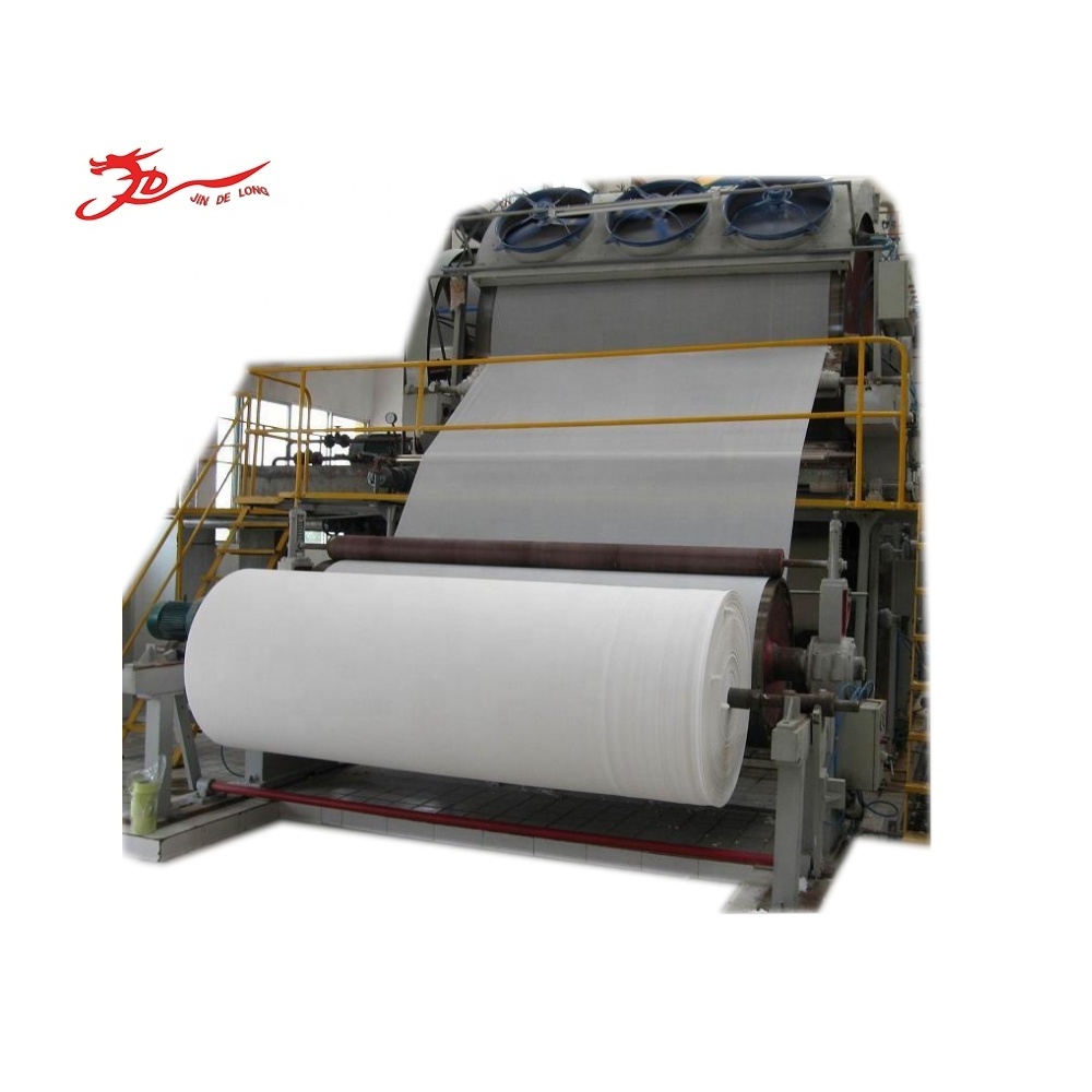 2400mm Tissue Paper Jumbo Roll Making Machine Tissue Paper Product Production Equipment