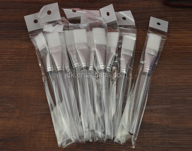 Wholesale Beauty Tools Nylon Hair Crystal Plastic Handle Mask Brush