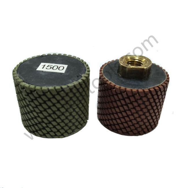 2inch Diamond Resin Bond polishing drum wheel for granite tool