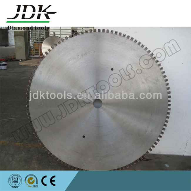 JDK 1600mm Circular Stone Diamond Segmented Saw Blade For Granite Block Cutting