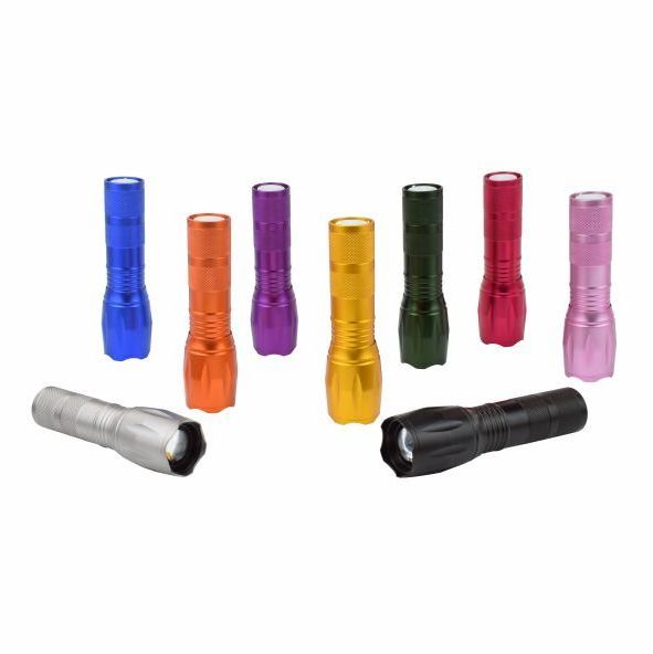 Manufacturer 200LM Aluminum Small Torch Light MIni Tiny Pocket LED Flashlight With SOS Function